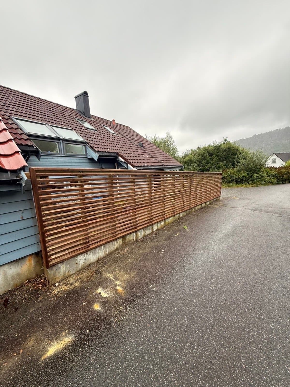 Levegg i spilekledning, etter